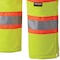 Pioneer Hi-Vis, Lightweight Traffic Safety Work Pants, Yellow/Green, M V1070360U-M - alternate 5